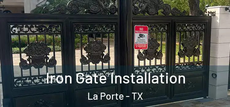 Iron Gate Installation La Porte - TX